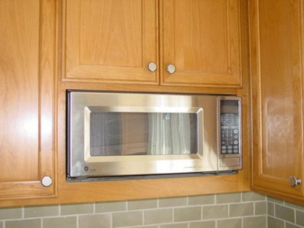 Home Improvement Where to Put That Microwave - Tips and Kitchen Design