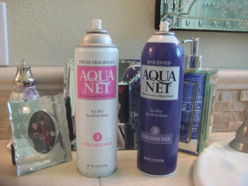 I (heart) Aqua Net!