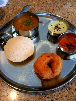 Idli, Vada and Sambar