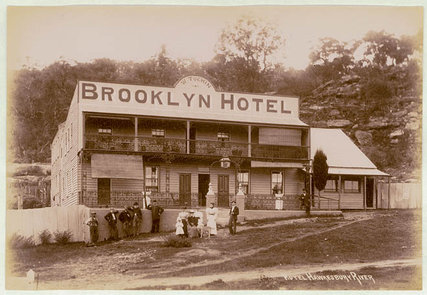 This hotel at Brooklyn would have been there at the time of this story