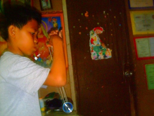 Budoy doing the Dragon Lair (Photo by Ireno A. Alcala)