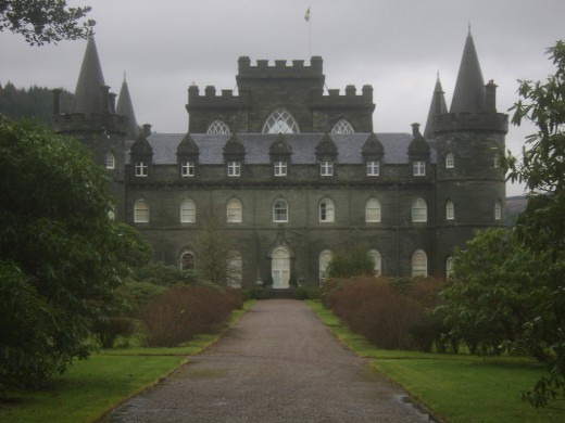 Rear View of Inveraray Castle