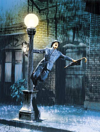 Gene Kelly in "Singing In The Rain"