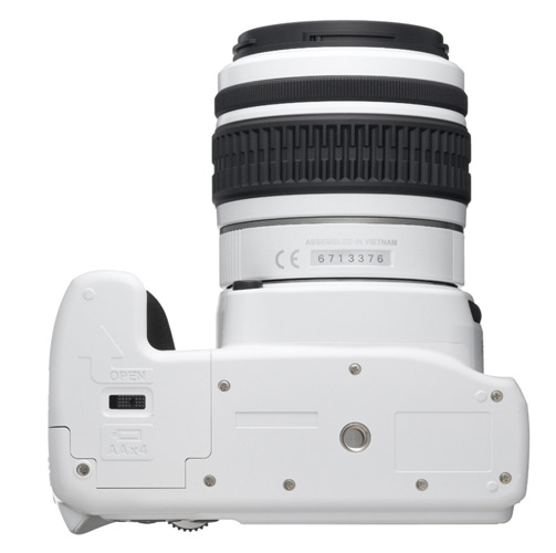 Pentax K-x 12.4 MP Digital SLR - bottom view