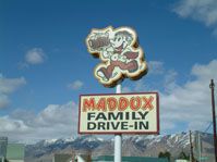 Just honk when you are ready to order at the Maddox Family Drive-In in Perry, Utah.