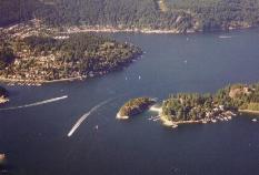 Heading Up Indian Arm Towards Deep Cove