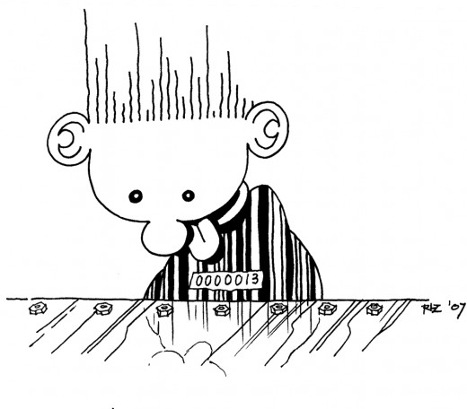 Fudgie, the Barcode Convict, rickzimmerman 2010