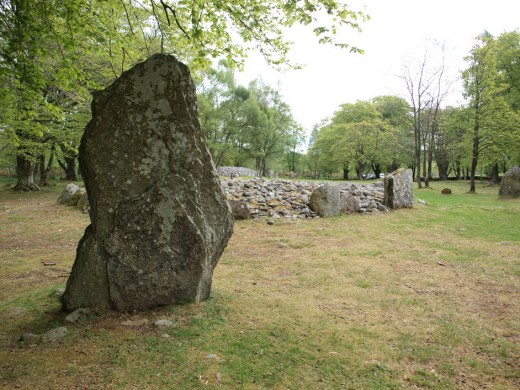We found out that stone circles were often hard to capture, as they were exceedingly large.