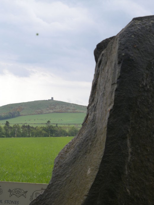 On top of the hill is our next stop.  It is a stone circle we must see before we leave this country.