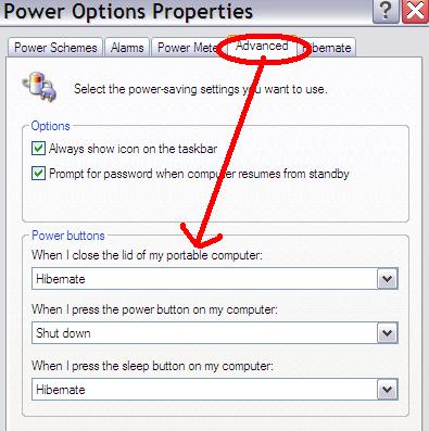 How to set your computer hibernation settings