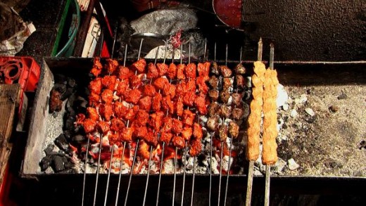 Getting the best kebab in Delhi