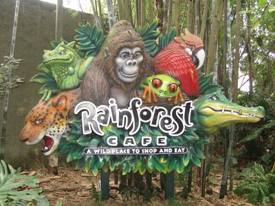 Rainforest cafe animal kingdom