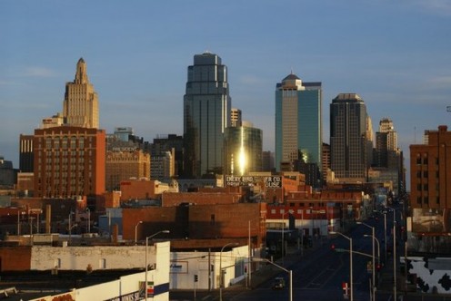 View from the salon