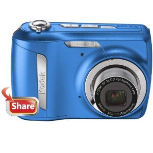 Kodak EasyShare C142 10MP Digital Camera with 3x Optical Zoom and 2.5 Inch LCD (Blue)