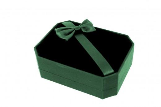 Imagine opening a jewelry box and finding an initial necklace inside. A personal and thoughtful gift.
