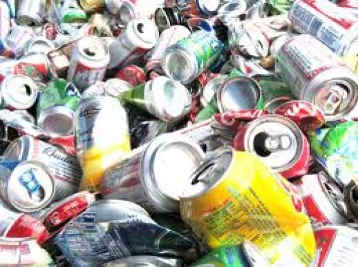 Throwing away aluminum cans is ridiculous.  One would have to be overly slothful, and dumb to dispose of valuable metals