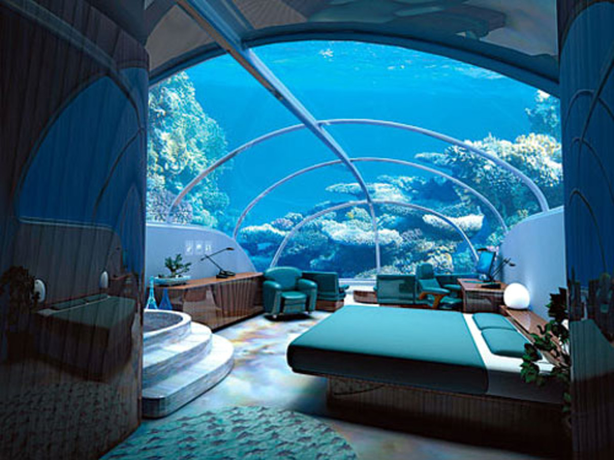 Hotels, The Worlds Ultimate Underwater Hotels, Fiji, Dubai & Florida ...
