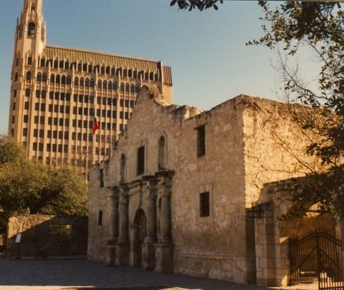 The Alamo, San Antonio, Texas. 