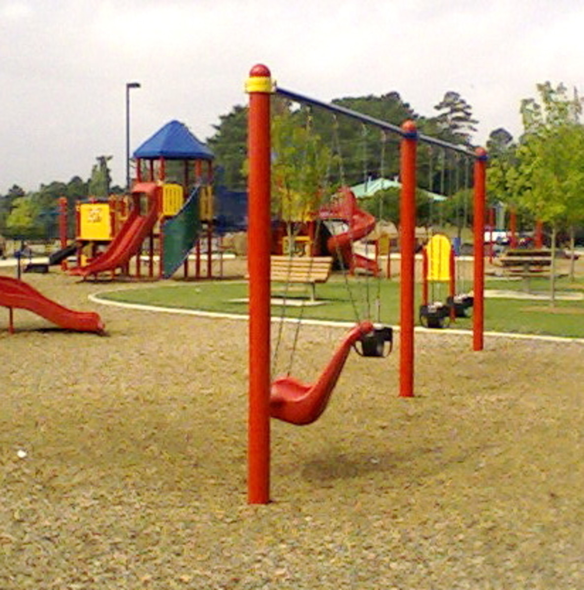Alexander Park:  Playground View