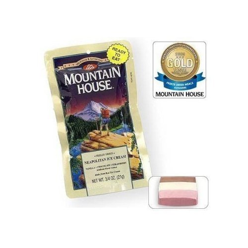 Mountain House Freeze-Dried Neapolitan Ice Cream (12-Pack)