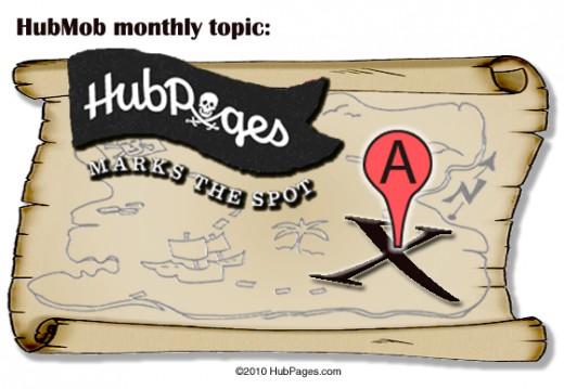 Hubpages Marks the Spot Contest tag hmtswk3