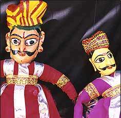 Rajasthani Doll Art in Delhi Museum