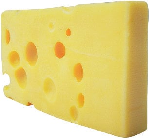 Sometimes we cant see the cheese! We only see the holes in the cheese!