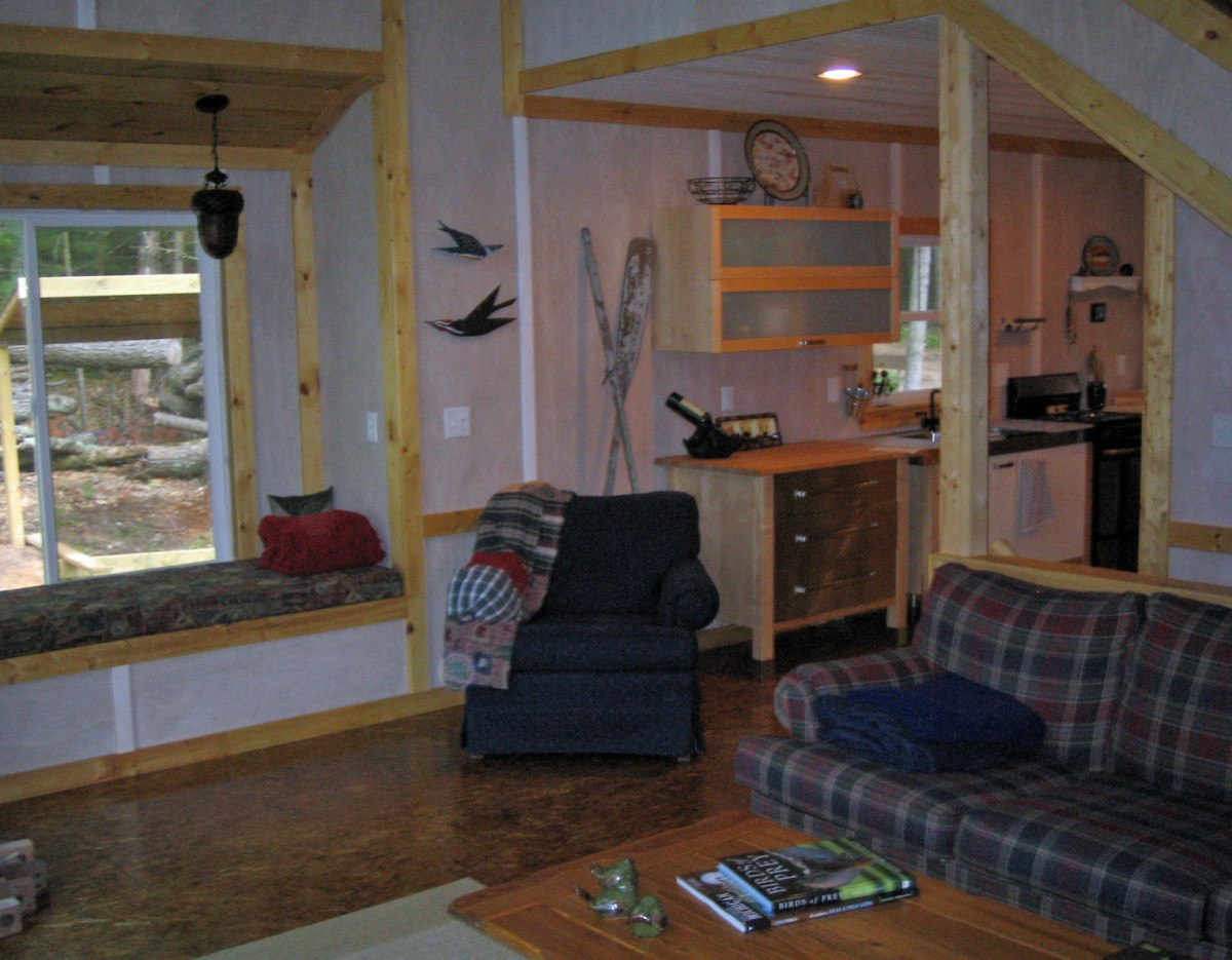 Rustic Flooring And Walls For Your Cabin Decor Finished Osb