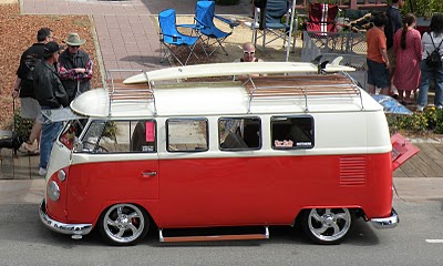 Cool VW Bus at the Temecula Rod Run.