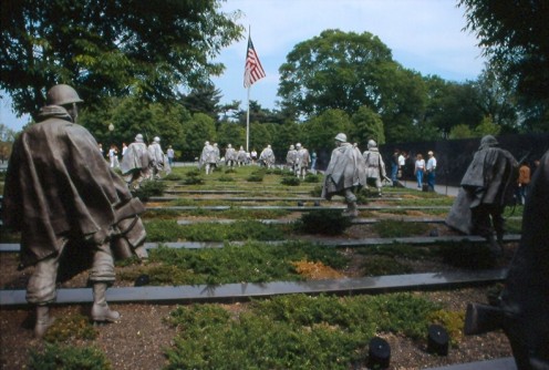 Korean War Memorial, Washington, DC.