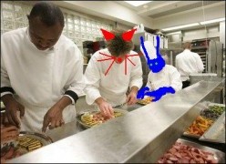 Chef Red Elf and Sous Chef P8Bleu design a number of elegant dishes to compliment our HubNugget Wannabes.