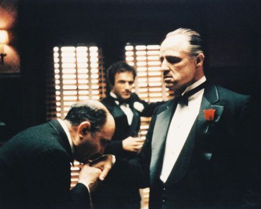 Marlon Brando is The Godfather