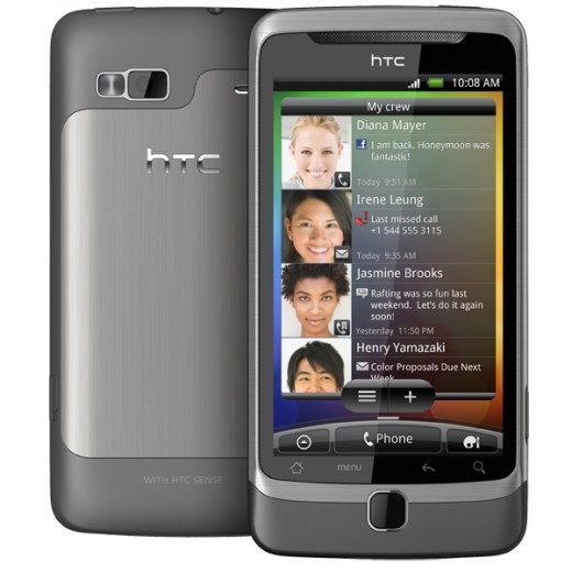 HTC Desire Z closed