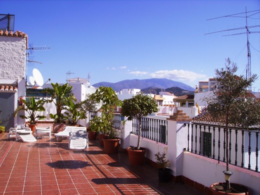 The roof terrace is paradise for sun-lovers