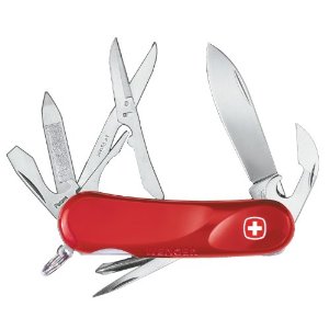 Wenger 16967 Evolution 16 Swiss Army Knife Ergonomic Handgrip Design    