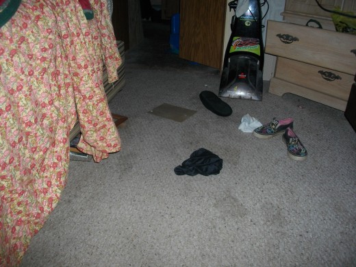 gotta see the floor to walk thru