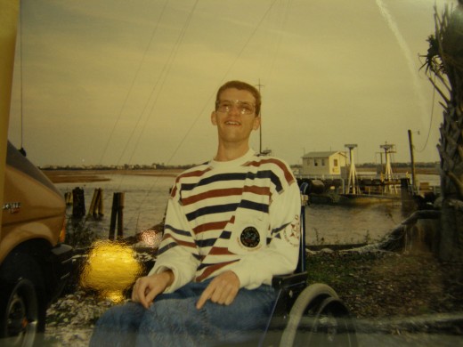 Mark Greene at the Swinging Bridge circa 1988 or so!