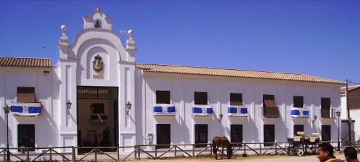 El Rocio is normally a small quiet village