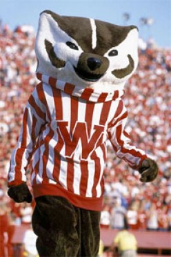Bucky Badger Tears Biceps in Blowout Victory