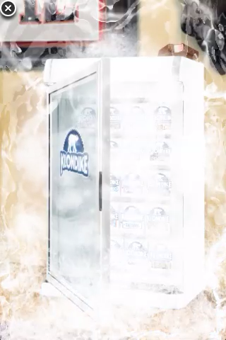 Klondike Freezer Ices Over the Screen