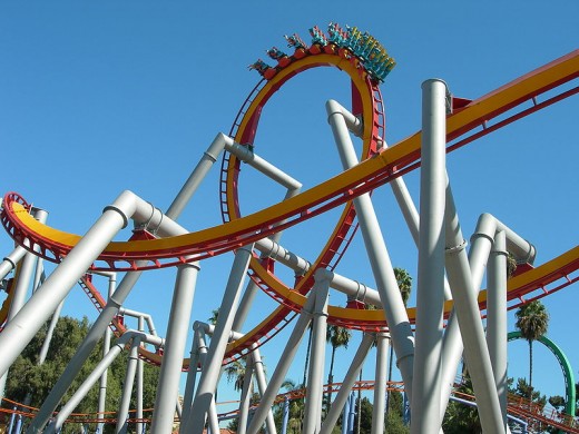 Silver Bullet Ride at Knotts Berry Farm