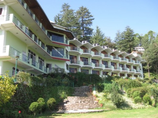 Pic of a hotel we shot at Kausani