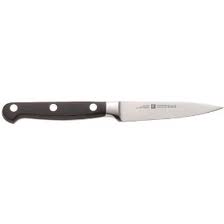 The Paring Knife is small with a pointed blade about 7cm long and is the knife for just about every small job in the kitchen, like peeling, cutting, turning & artistic work.