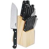 Knives & tools need to be carefully stored in kitchens. Wooden Blade Blocks are used to hold each knife securely in its own slot & readily available for use when needed.  The block guards & protect the blades from exposed edges. 