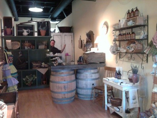 Feel the healing power of the herb Lavender as you shop in Old Town Temecula.