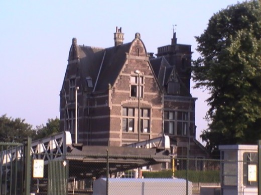 Typical house @ Antwerp near the port (IAA)