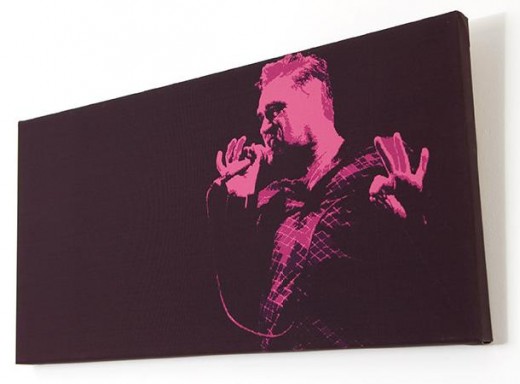 (48" x 24" canvas works well on long walls)
