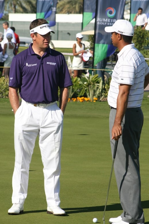 Both Lee Westwood and Tiger Woods are the top picks for their respective Ryder Cup teams.