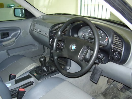 BMW E36 interior