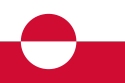 The flag of Greenland flies proudly over my hubs